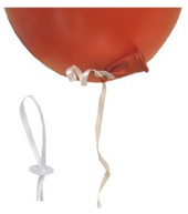 Astine e valvole per reggere i Palloncini Biodegradabili